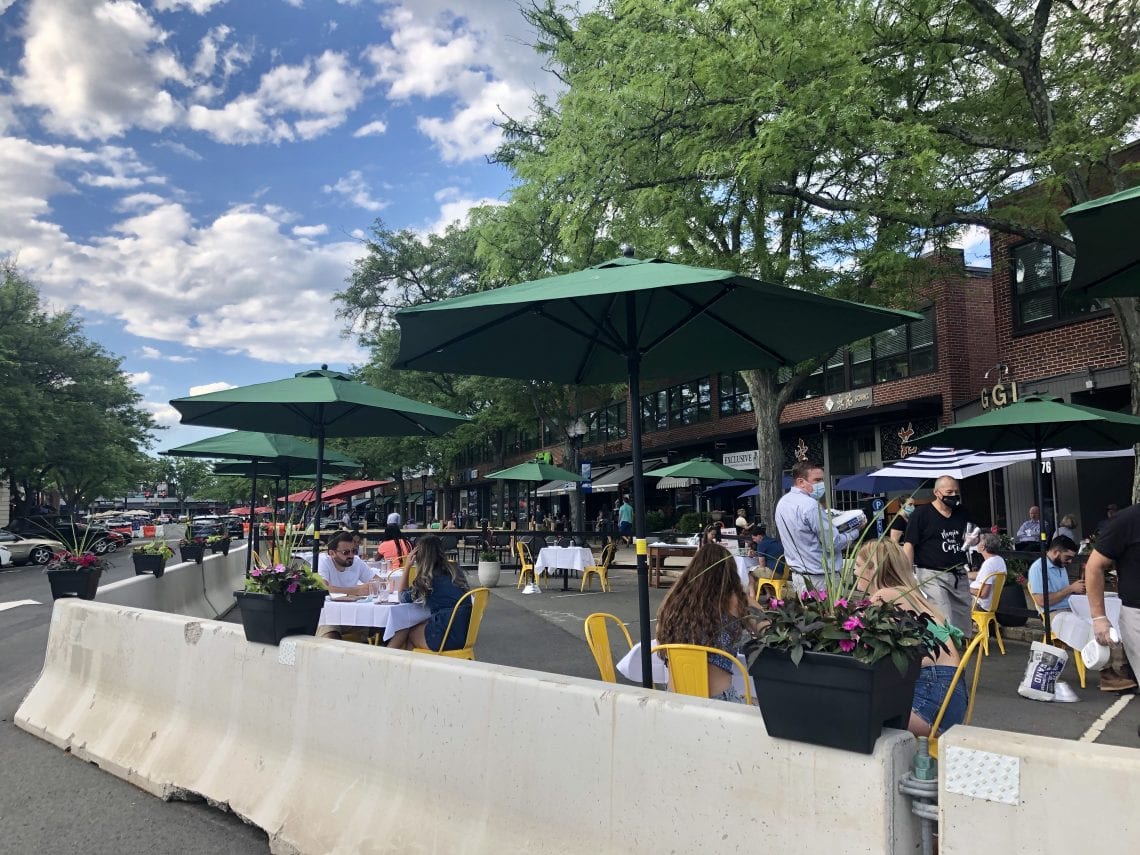 'ArtBarrier' Murals for Outdoor Dining Areas in West Hartford Will