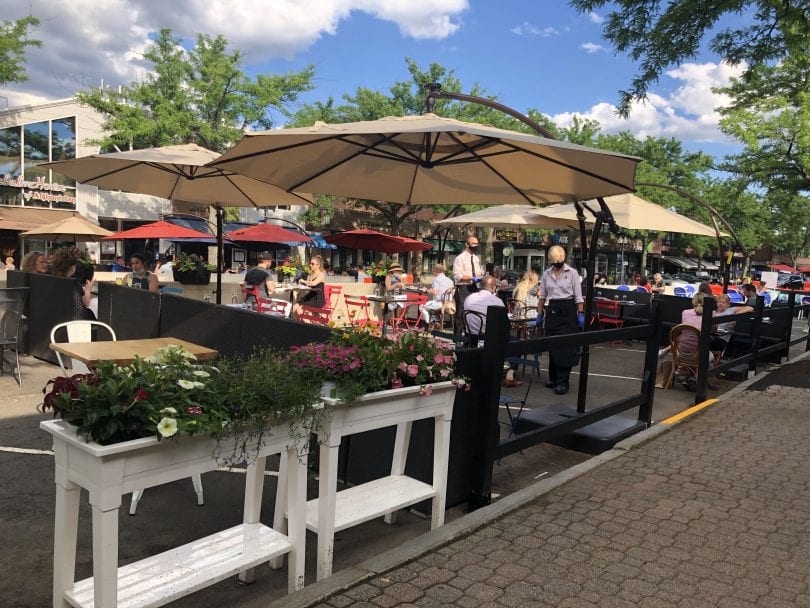 Town of West Hartford Planning for Expanded Outdoor Dining and Retail