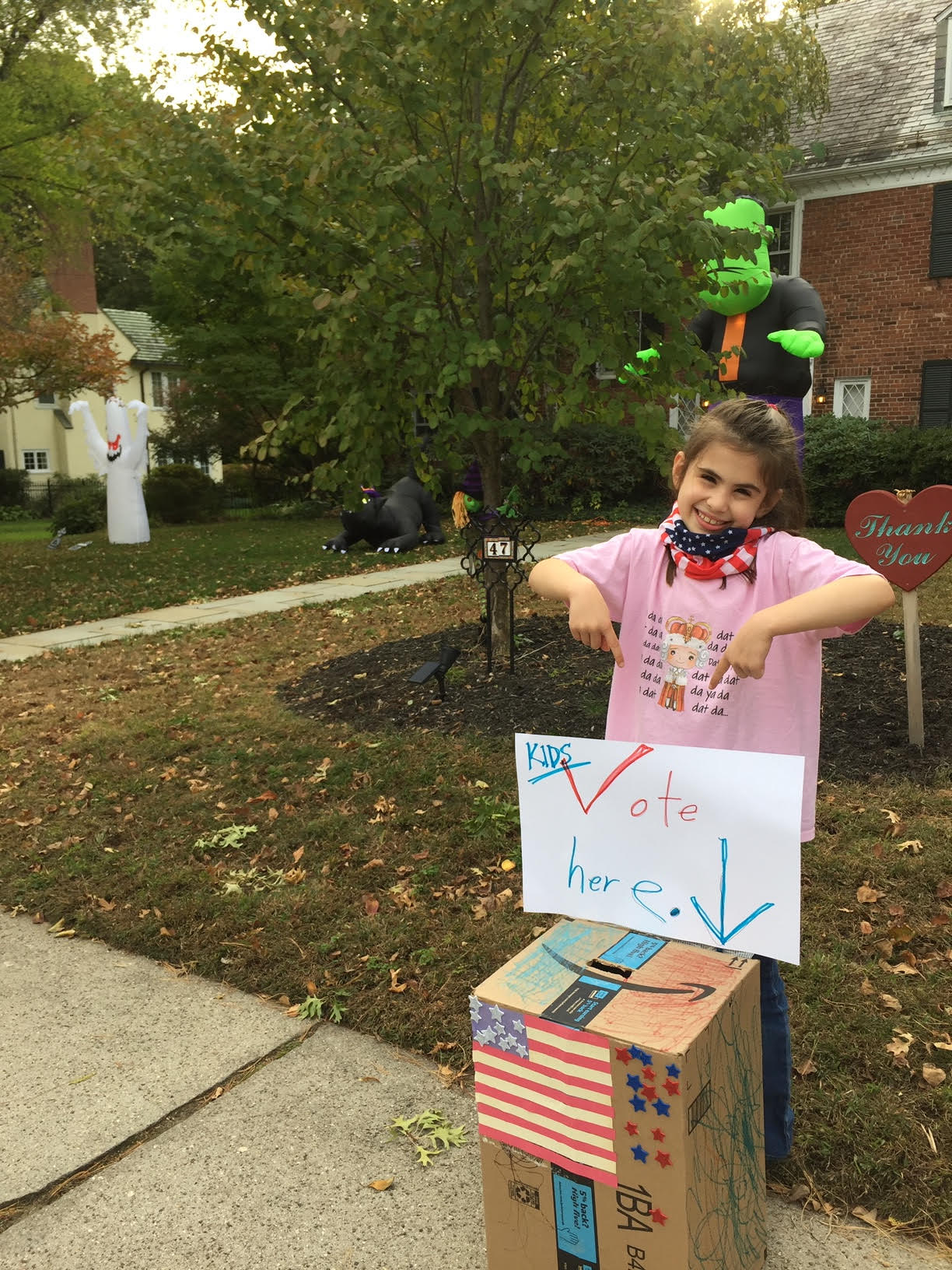 West Hartford Girl Sets Up Ballot Box So Kids Can Vote for President ...