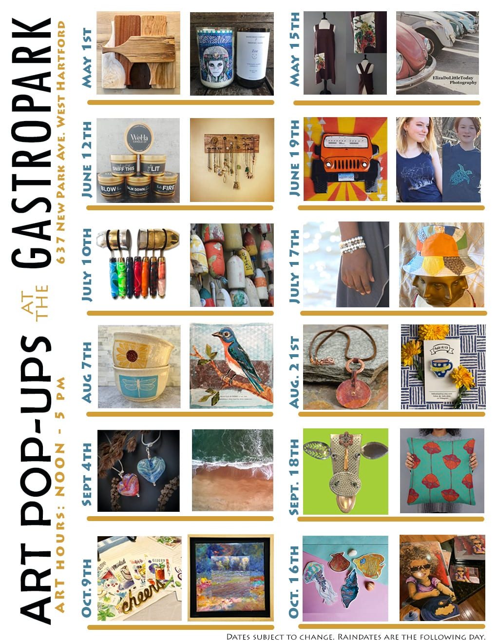 ART POPUPS at the GASTROPARK artists 2021