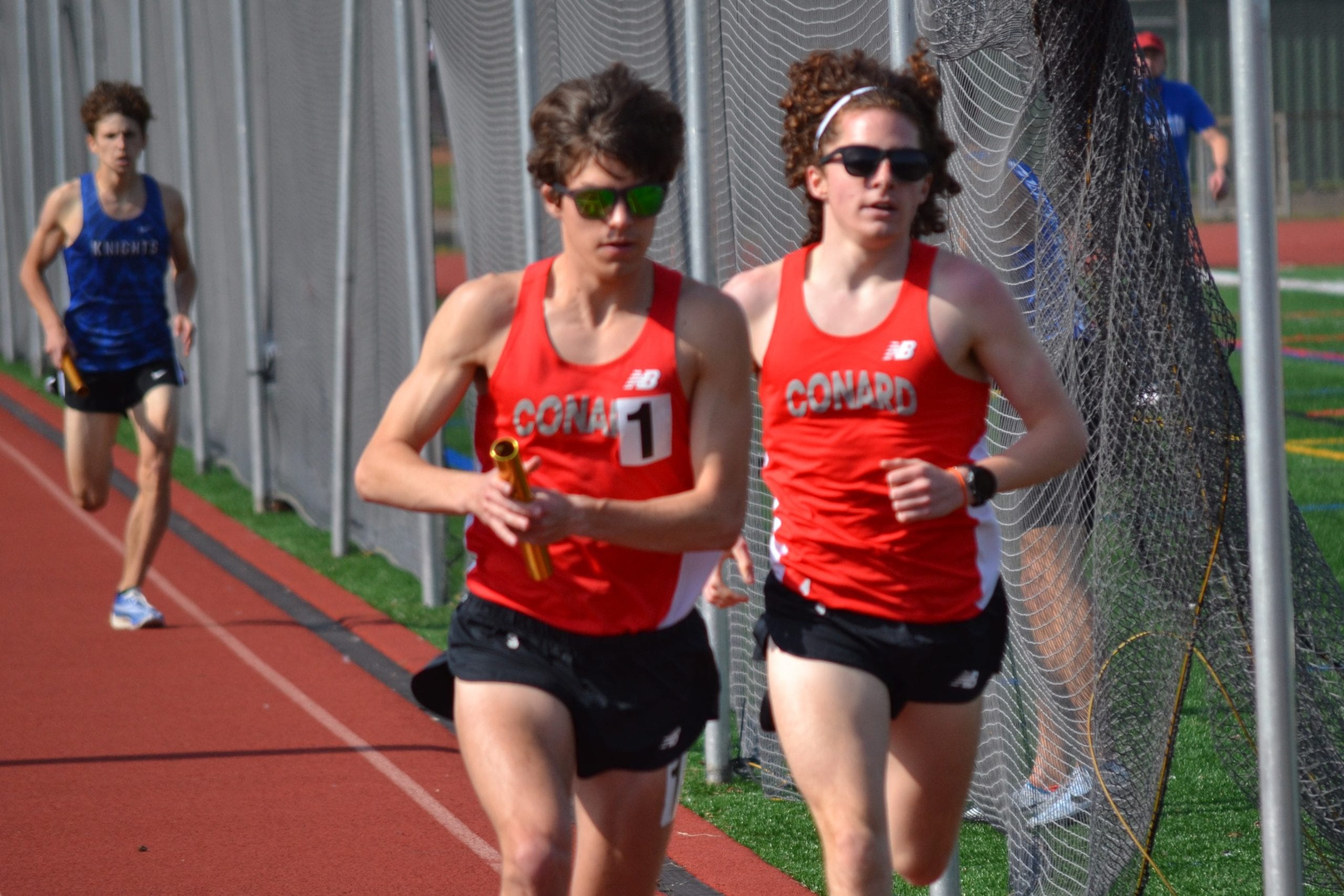 Callum and Gavin Relay Together