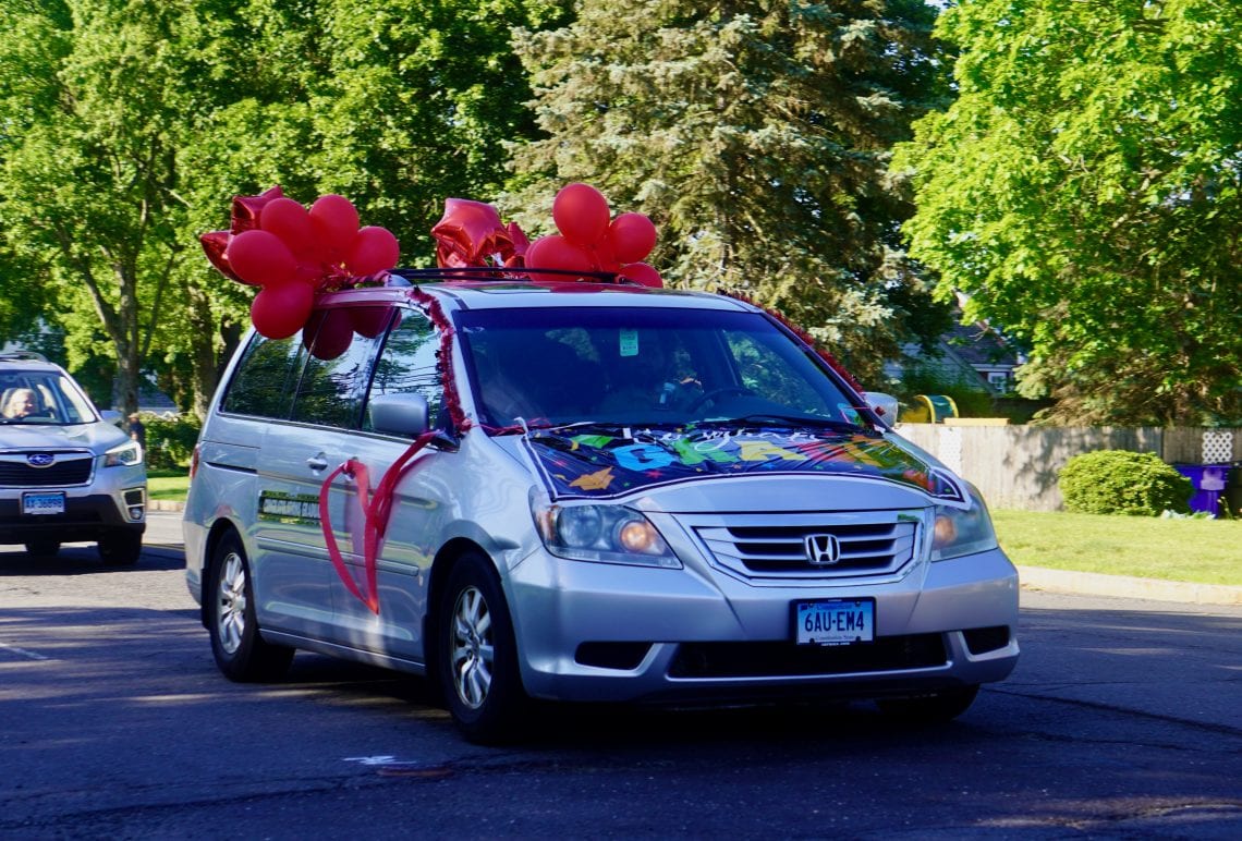 Conard Class of 2021 Celebrated with Car Parade - We-Ha | West Hartford ...