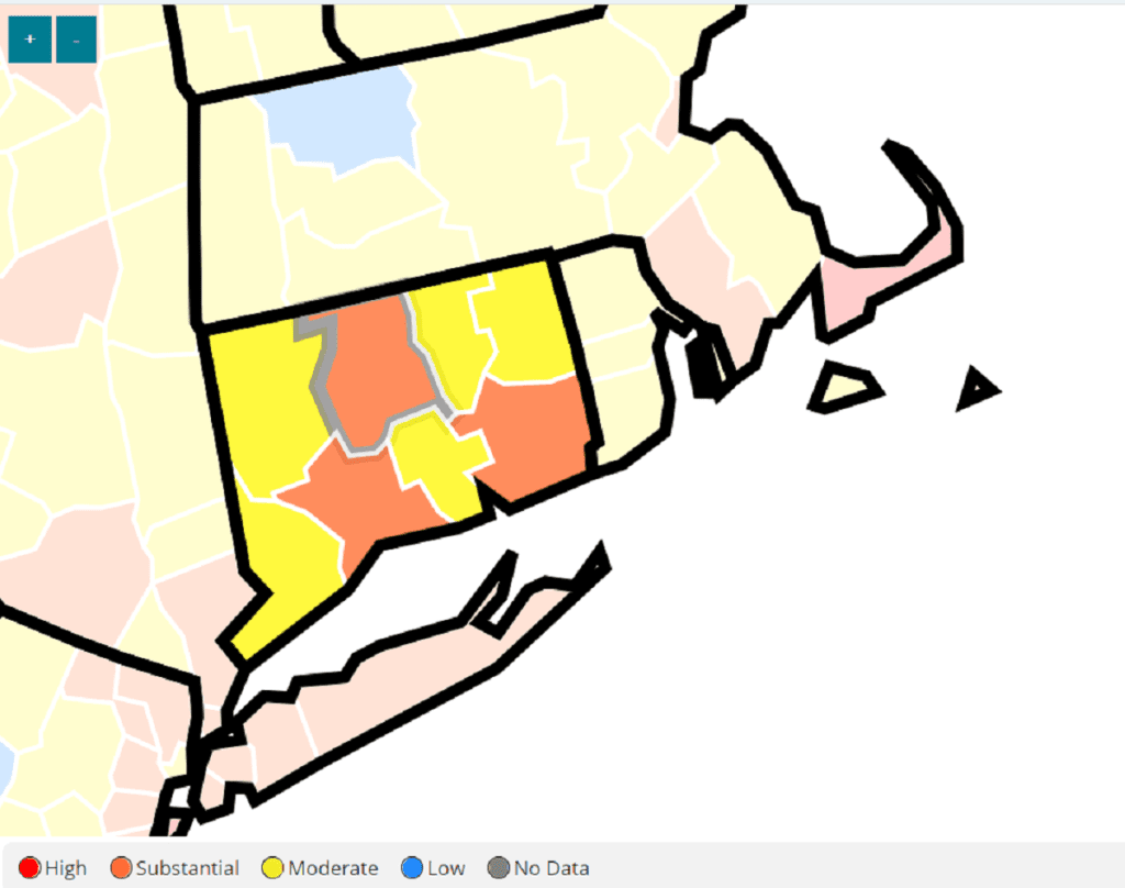 Public Health Recommends Return To Masks In Three Connecticut Counties 