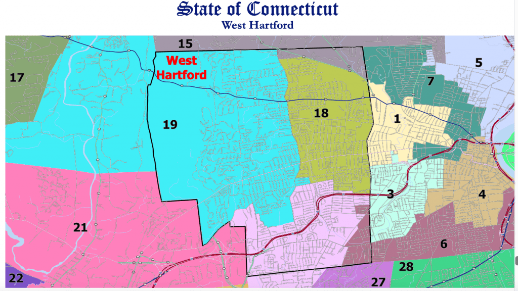 Polling Locations & District Map - Town of West Hartford