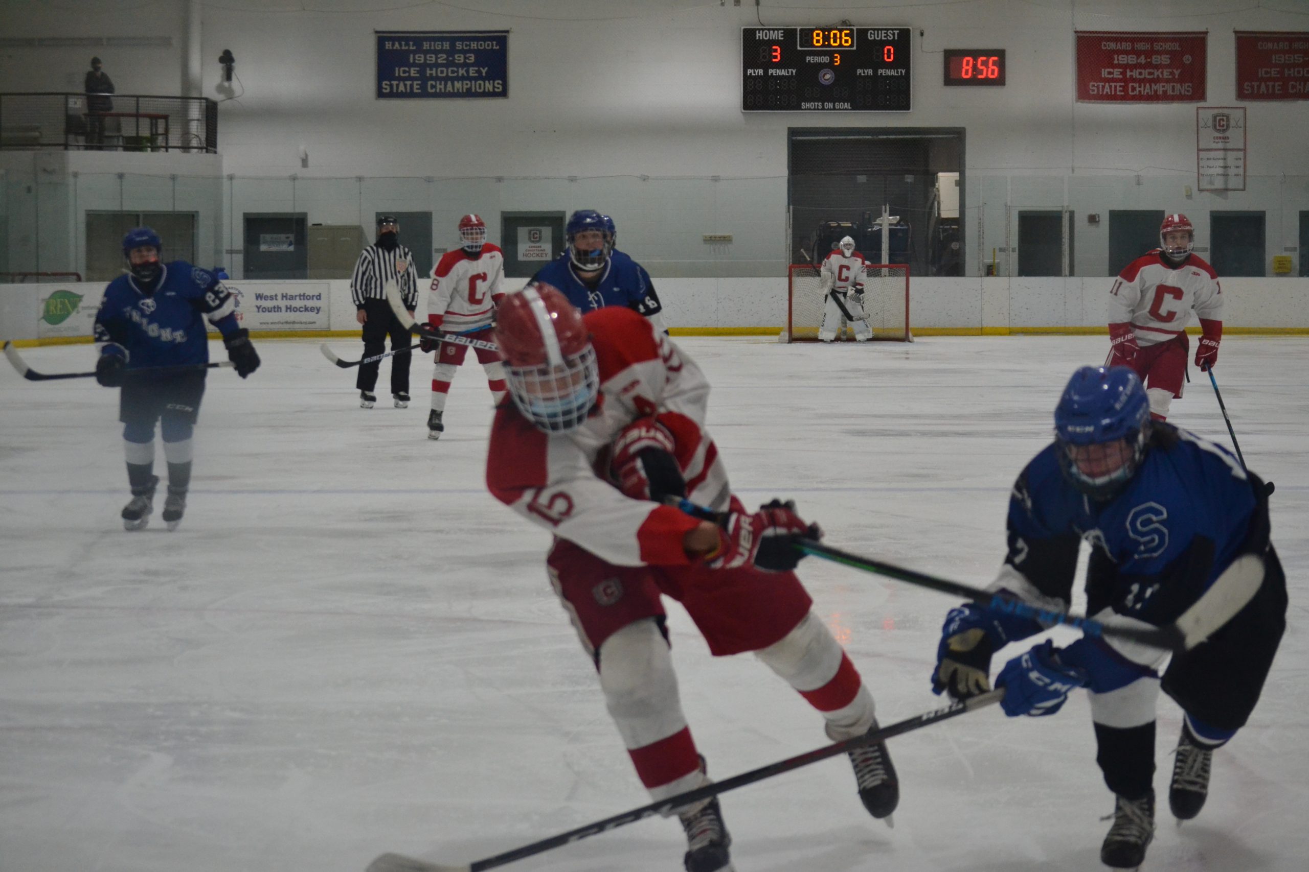 Conard Shuts Out SCW in Boys Hockey - We-Ha | West Hartford News