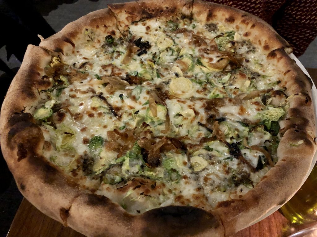 shaved brussels sprouts pizza bricco