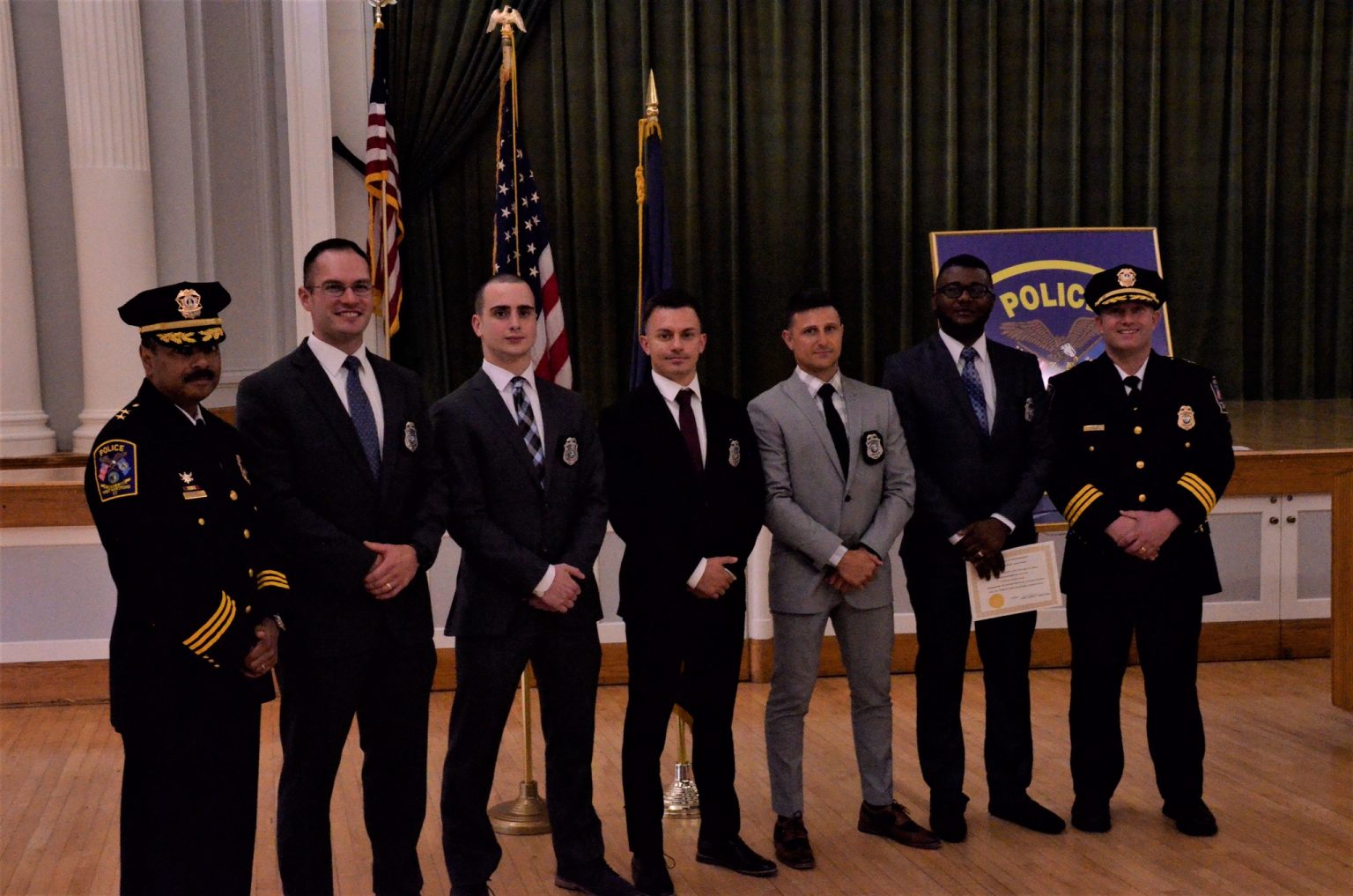 West Hartford Police Department Celebrates Promotions, Welcomes New ...