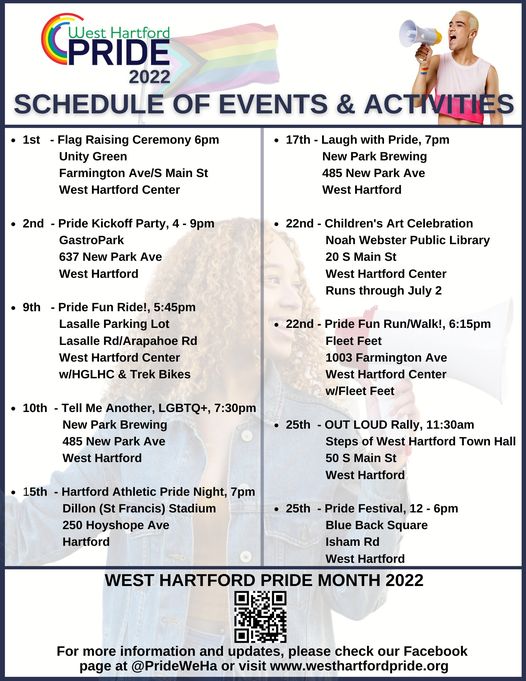 Calendar of Events WeHa West Hartford News