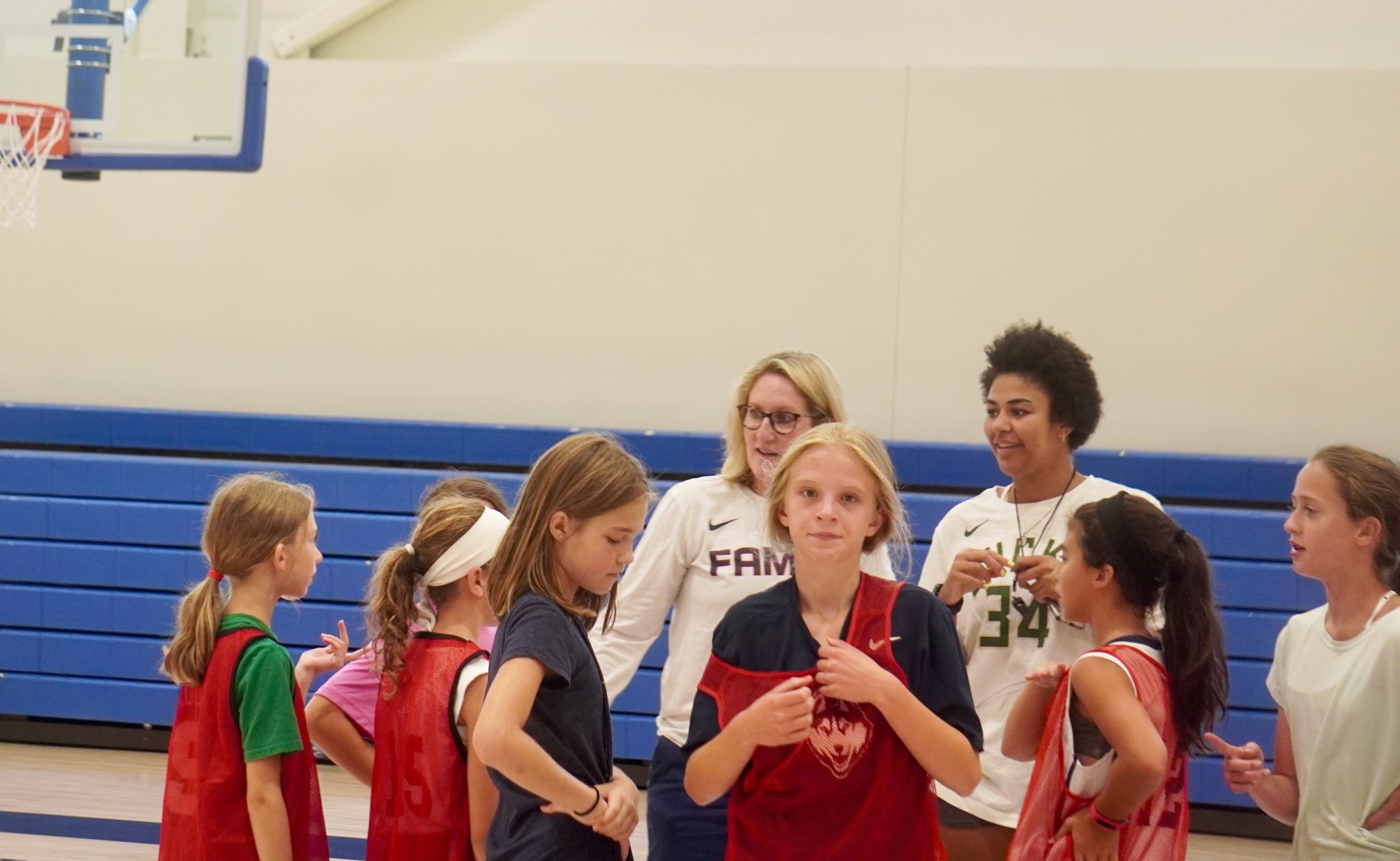 Former UConn Women's Basketball Player Inspires Love for the Sport at