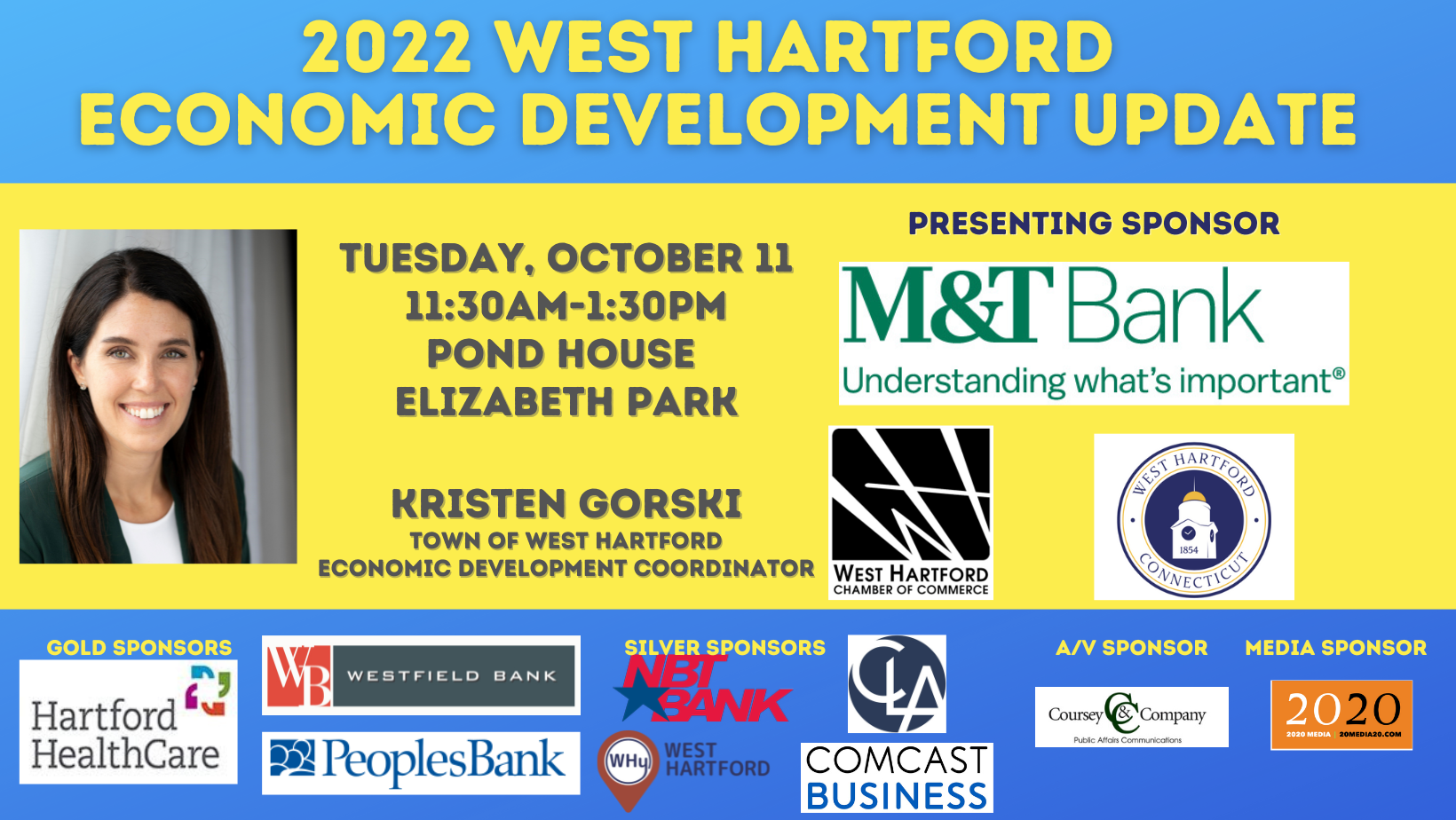 West Hartford Chamber to Host Economic Development Lunch WeHa West