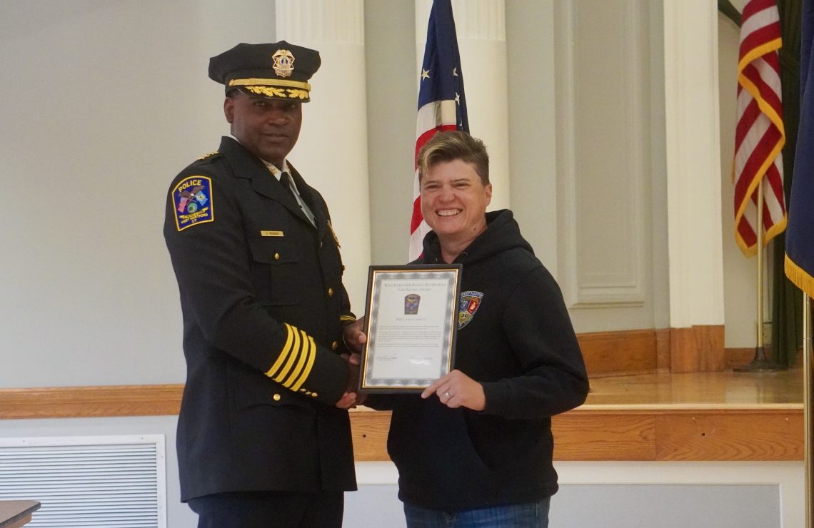 West Hartford Police Department Honors Citizens and Officers for ...