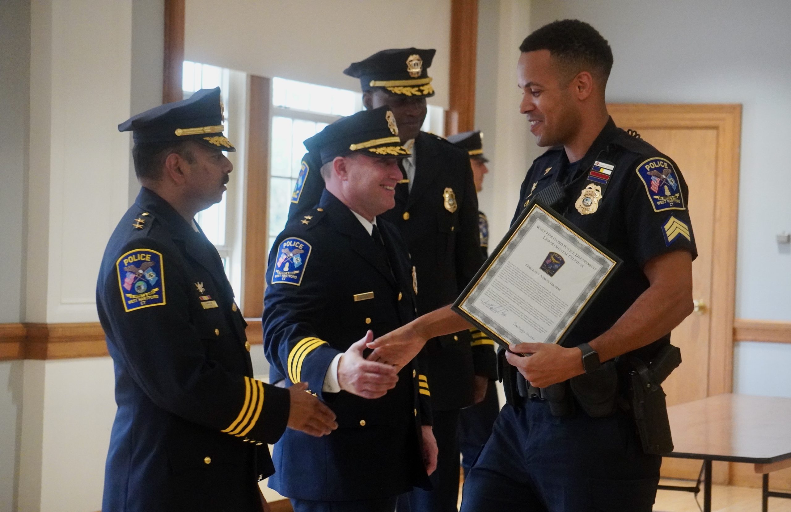 West Hartford Police Department Honors Citizens And Officers For 