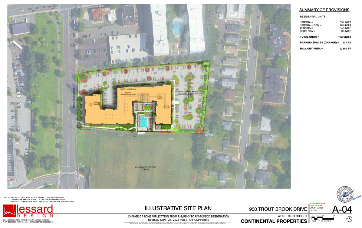 West Hartford Town Council Approves 172Unit Development at 950 Trout