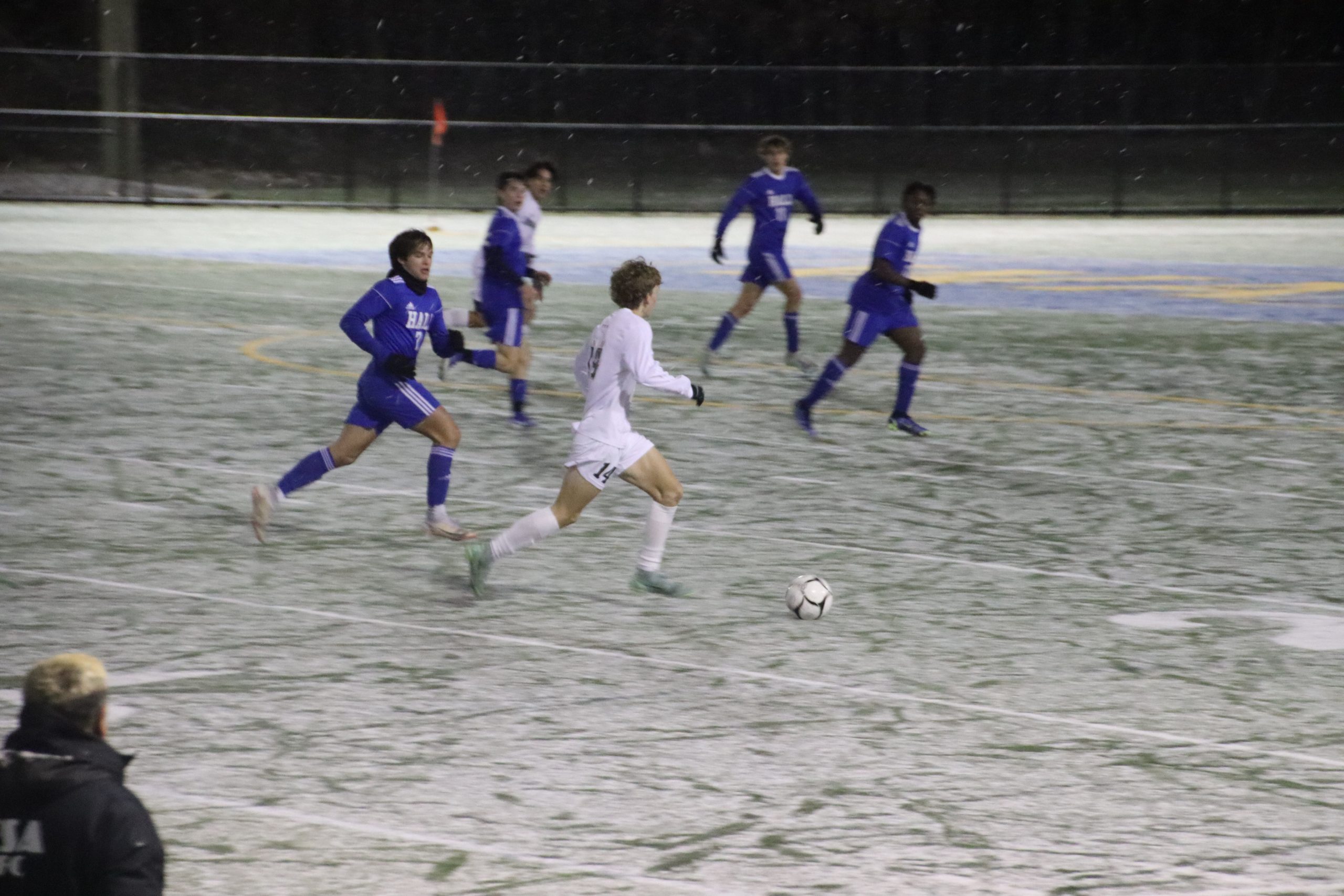 Hall and Norwalk Battled Through Snow, Overtime, and Penalty Kicks In The Class LL Semfinal