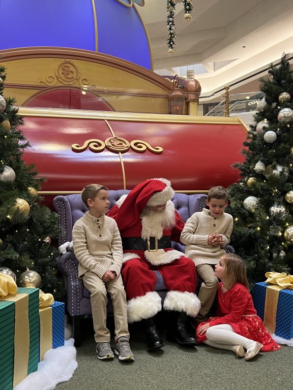 Photos With Santa, The Mall at Short Hills