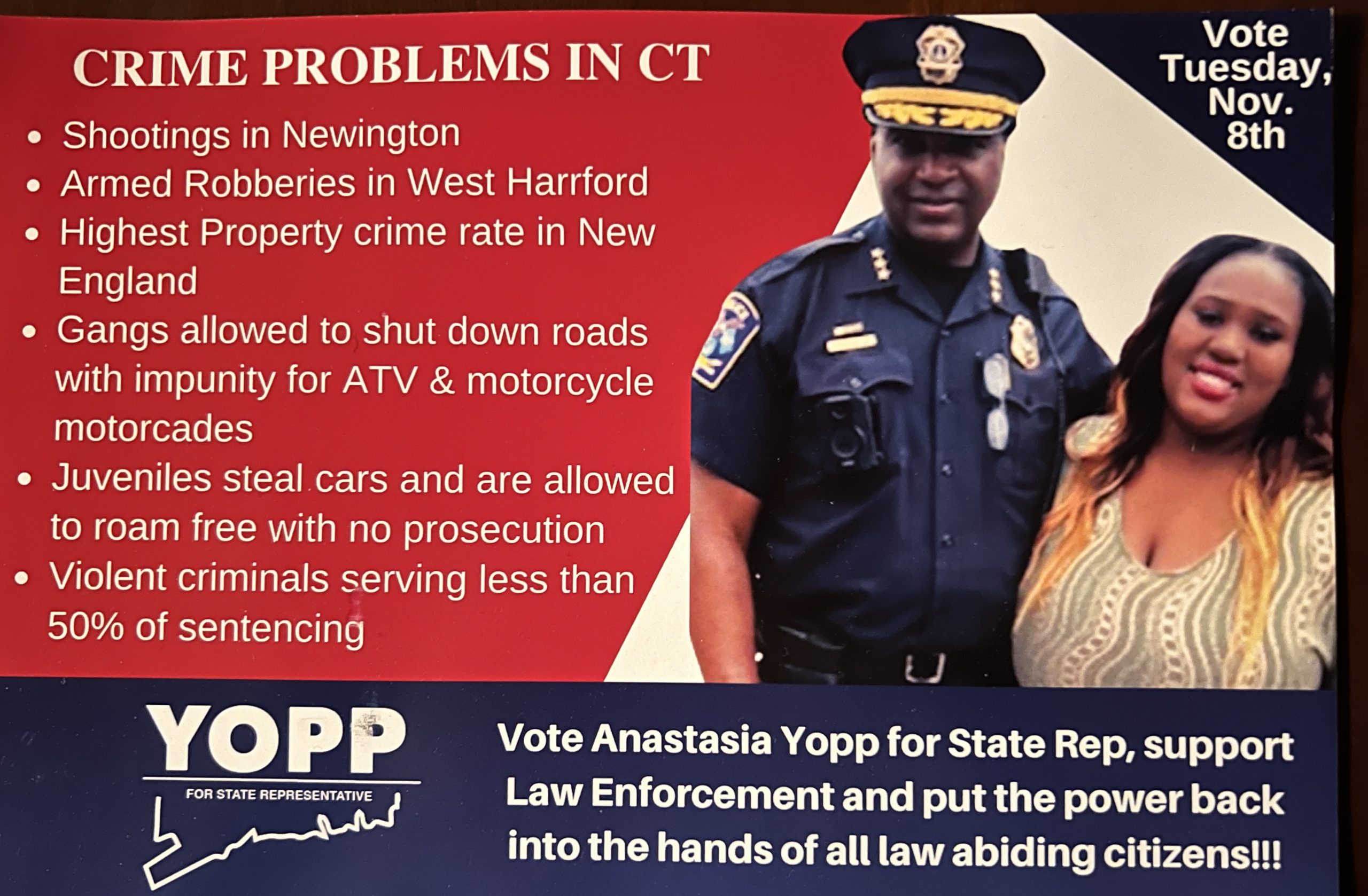 West Hartford Police Chief Use Of Photo With Candidate Is Not An Endorsement We Ha West