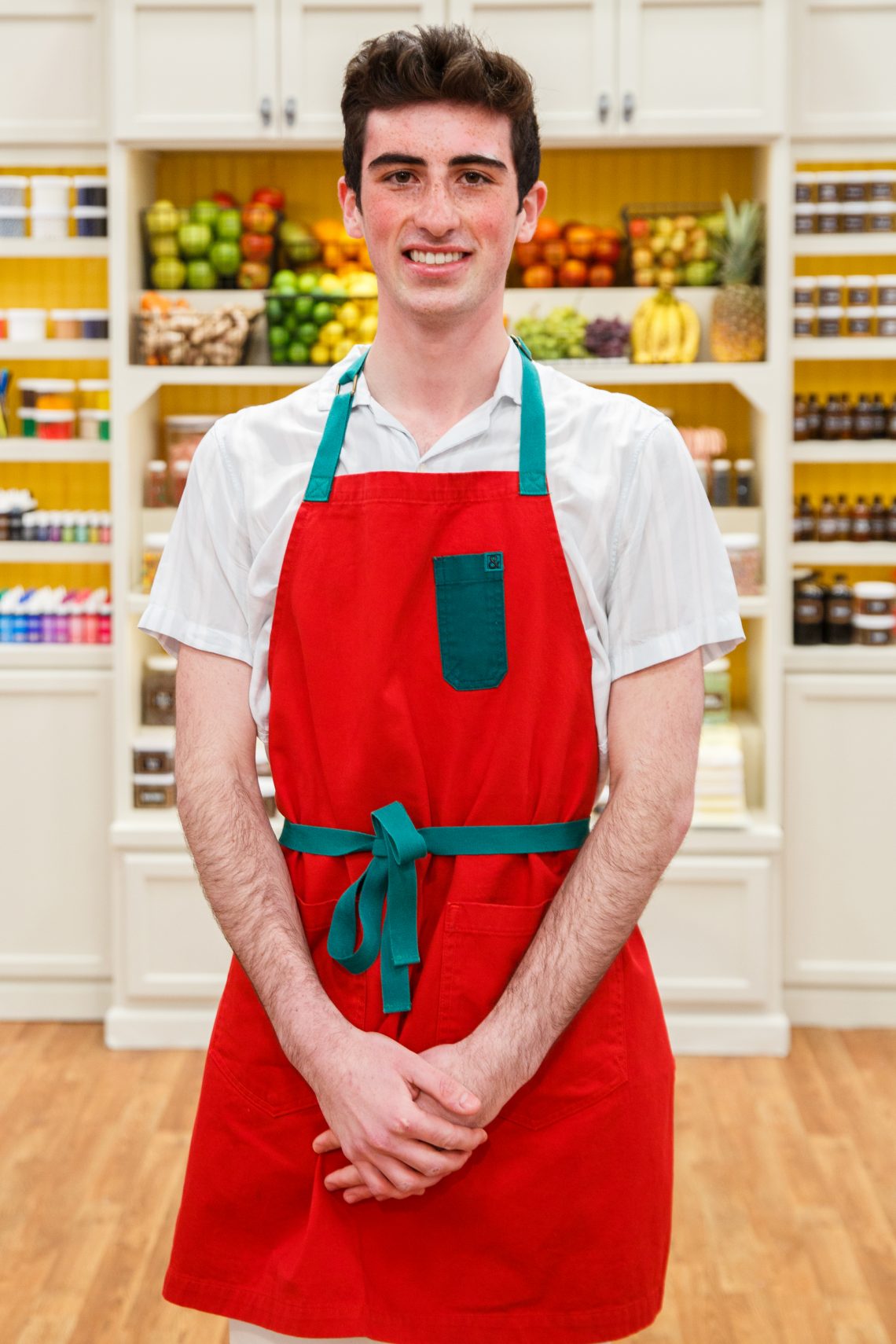 Contestant John Gerson, as seen on Christmas Cookie Challenge, Season 6