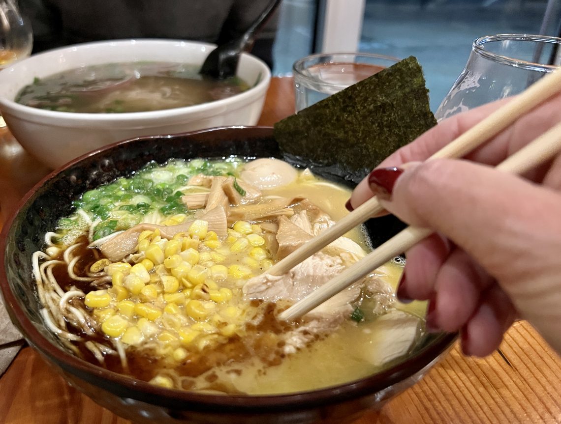 shoyu paitan ramen at mecha noodle WeHa West Hartford News