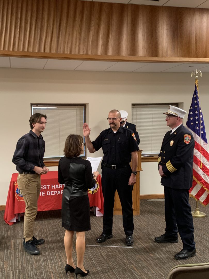 West Hartford Fire Department Welcomes New Members, Celebrates ...