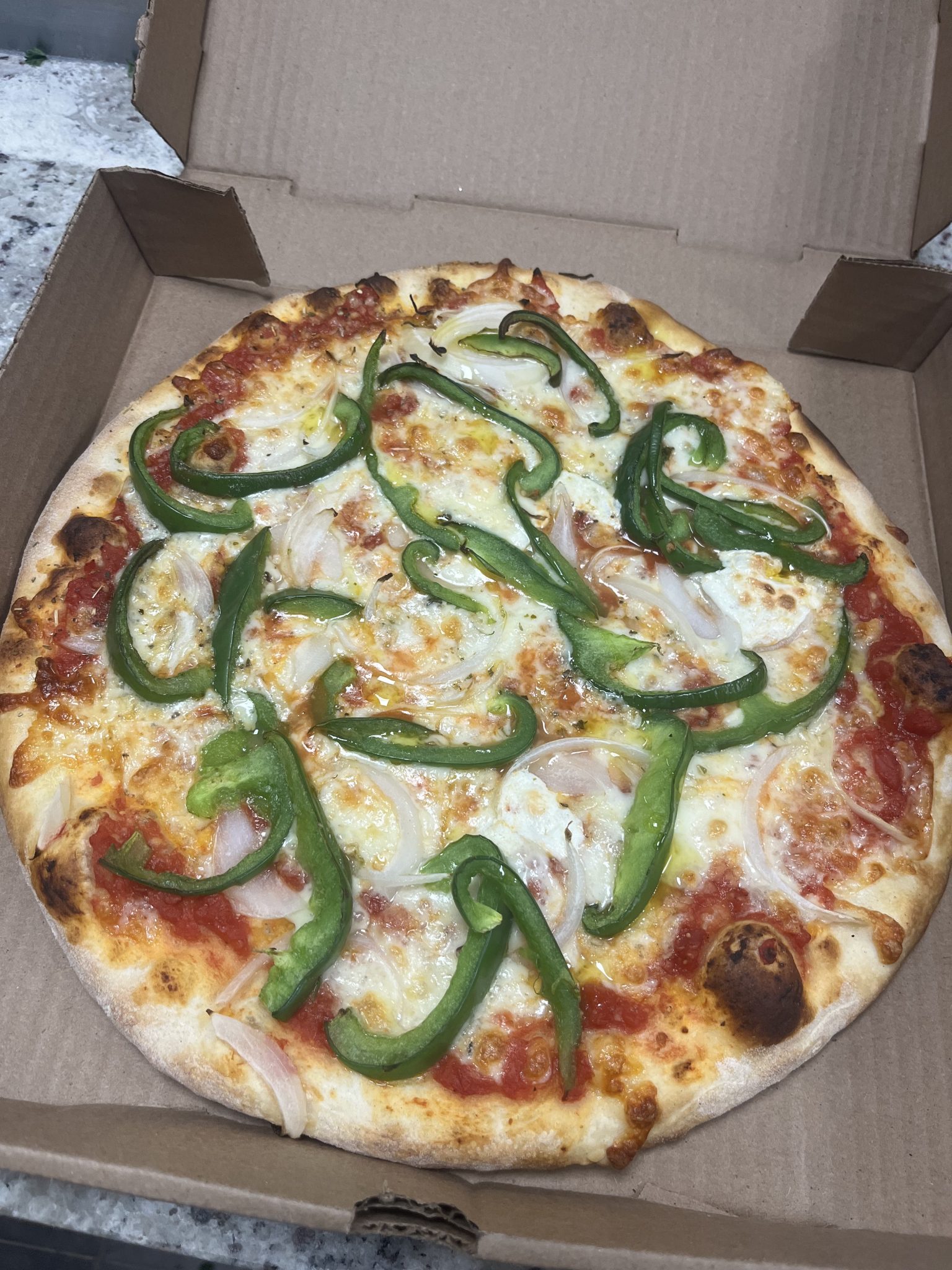 portobello pizza with peppers WeHa West Hartford News