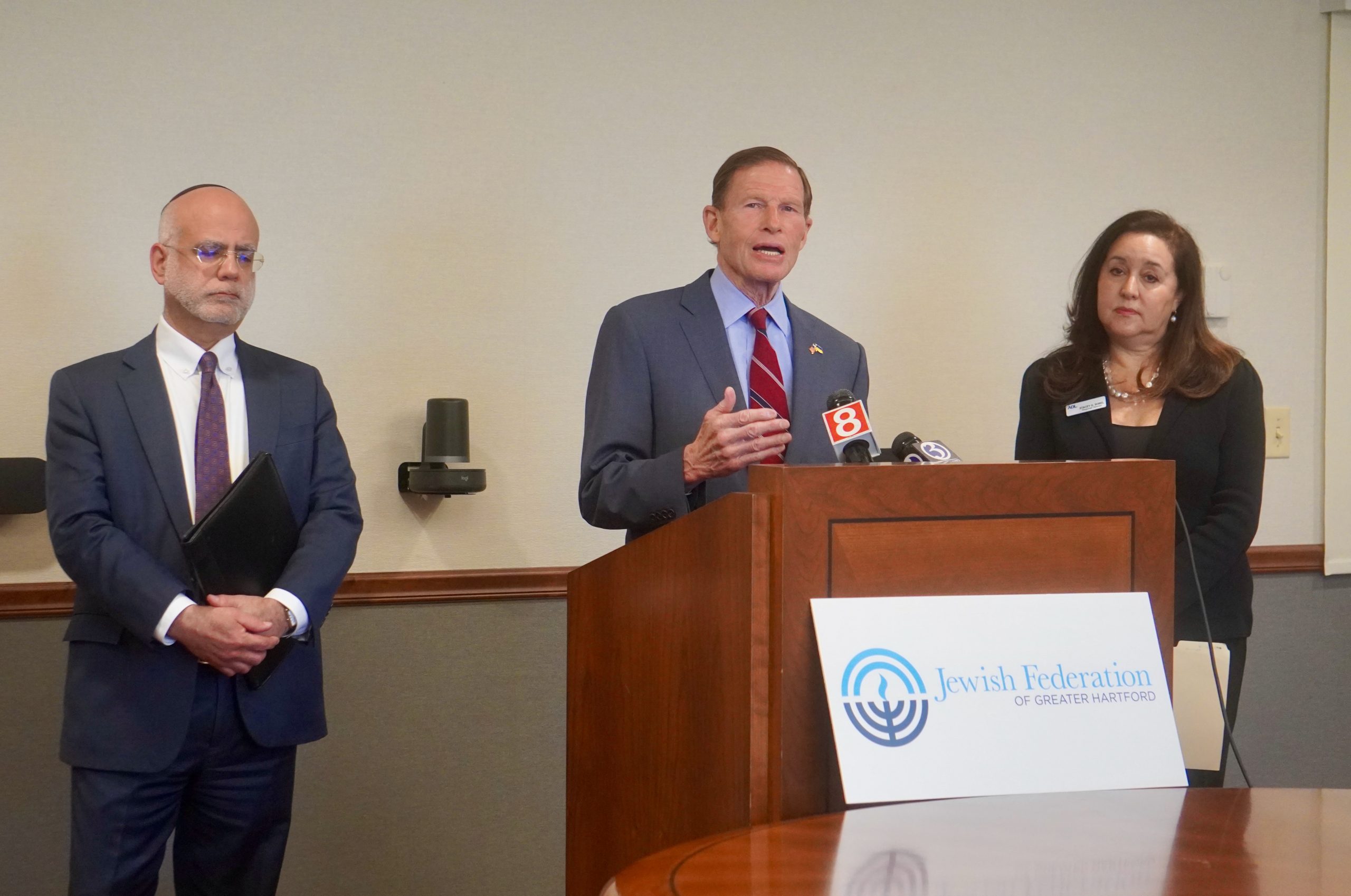 Blumenthal Advocates for Additional Support After DOJ Reports Increase in Anti-Semitic Incidents