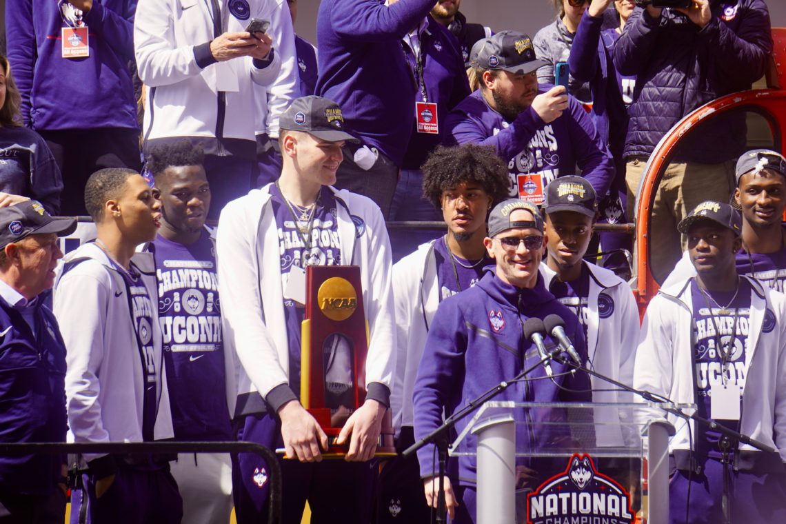 Parade of Champions Tens of Thousands Gather in Hartford to Honor