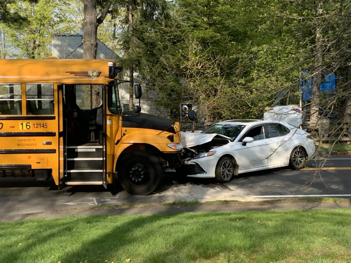 Police: School Bus And Car Collide Head-On In West Hartford - We-Ha ...