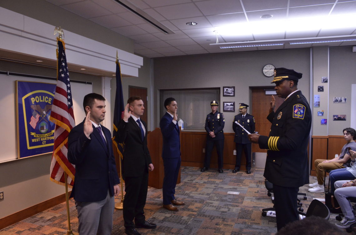 West Hartford Police Department Welcomes Three New Officers - We-Ha ...