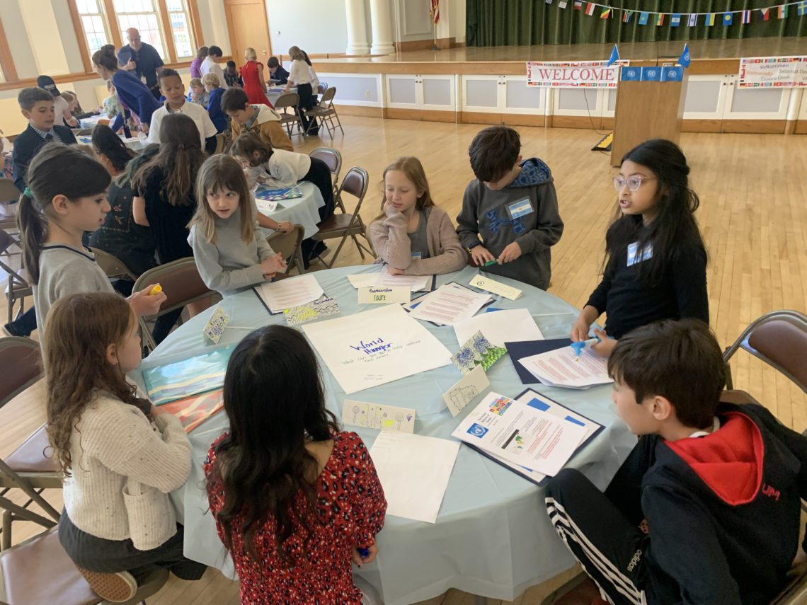 West Hartford Quest Students Participate in Mock Model United Nations