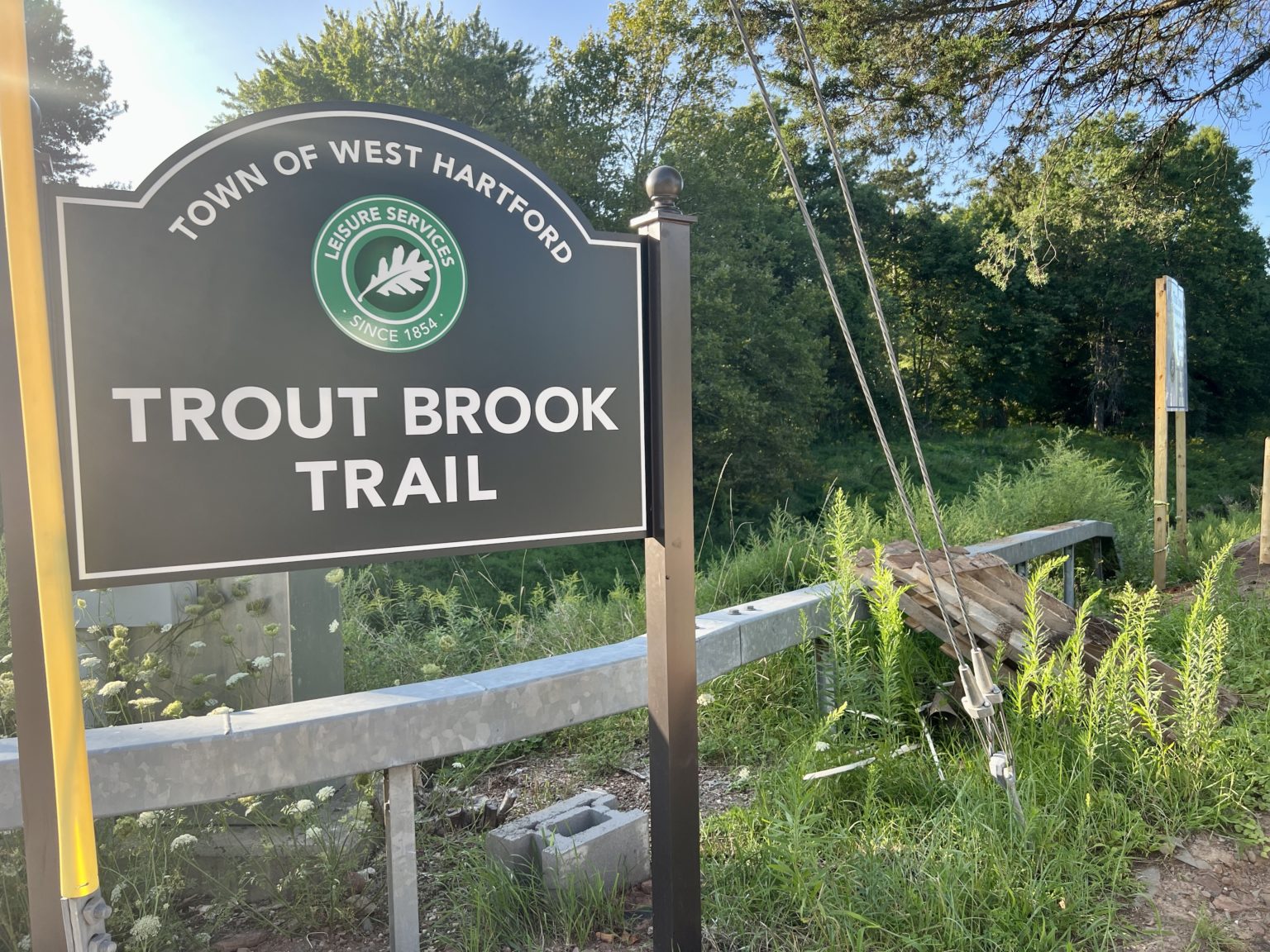 Two More Sections of Trout Brook Trail to Open this Fall WeHa West