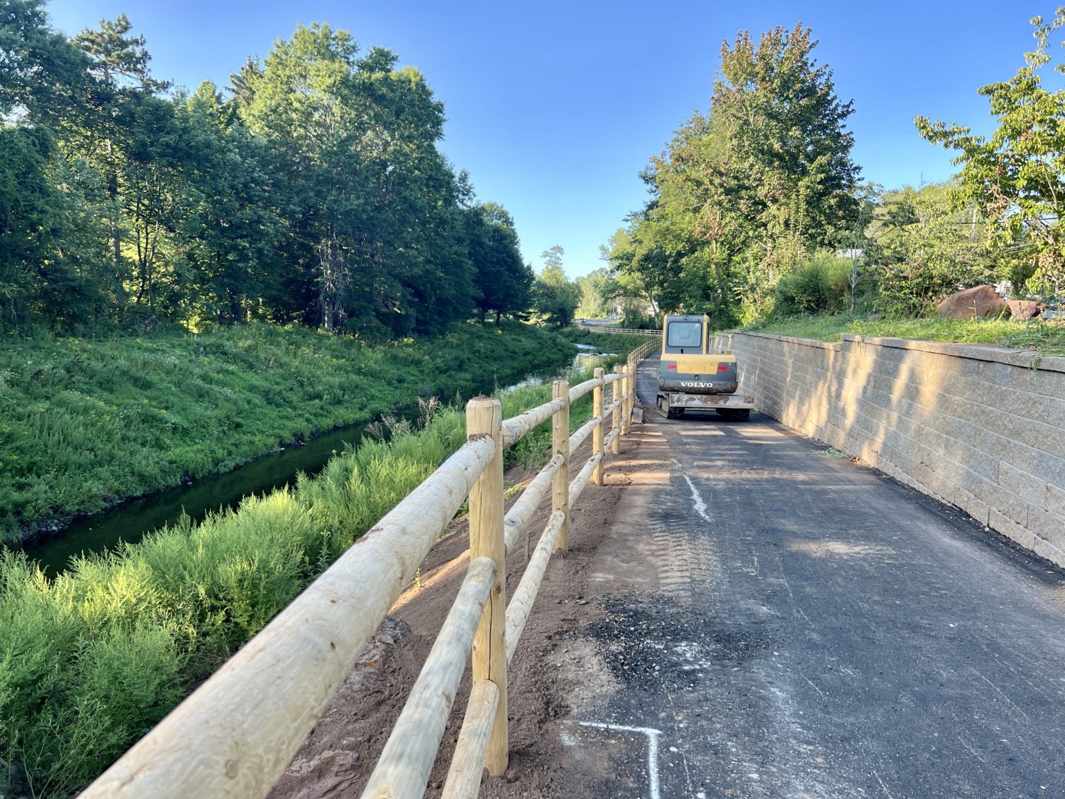 Two More Sections of Trout Brook Trail to Open this Fall WeHa West