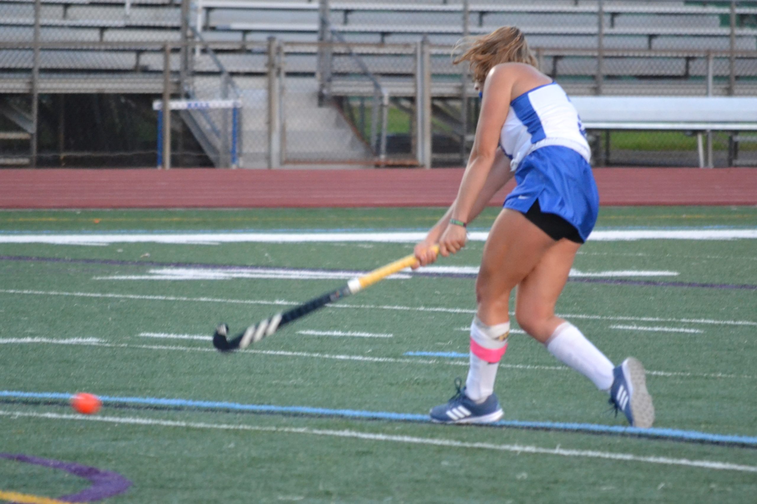 Ellie Goldstein launches career goal # 100 for Hall
