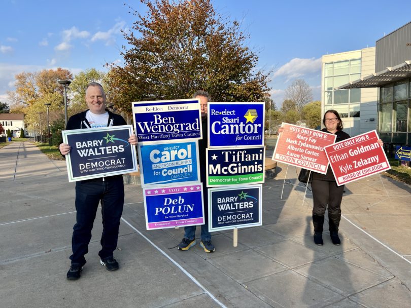 Election Day in West Hartford Light Turnout Throughout the Day WeHa