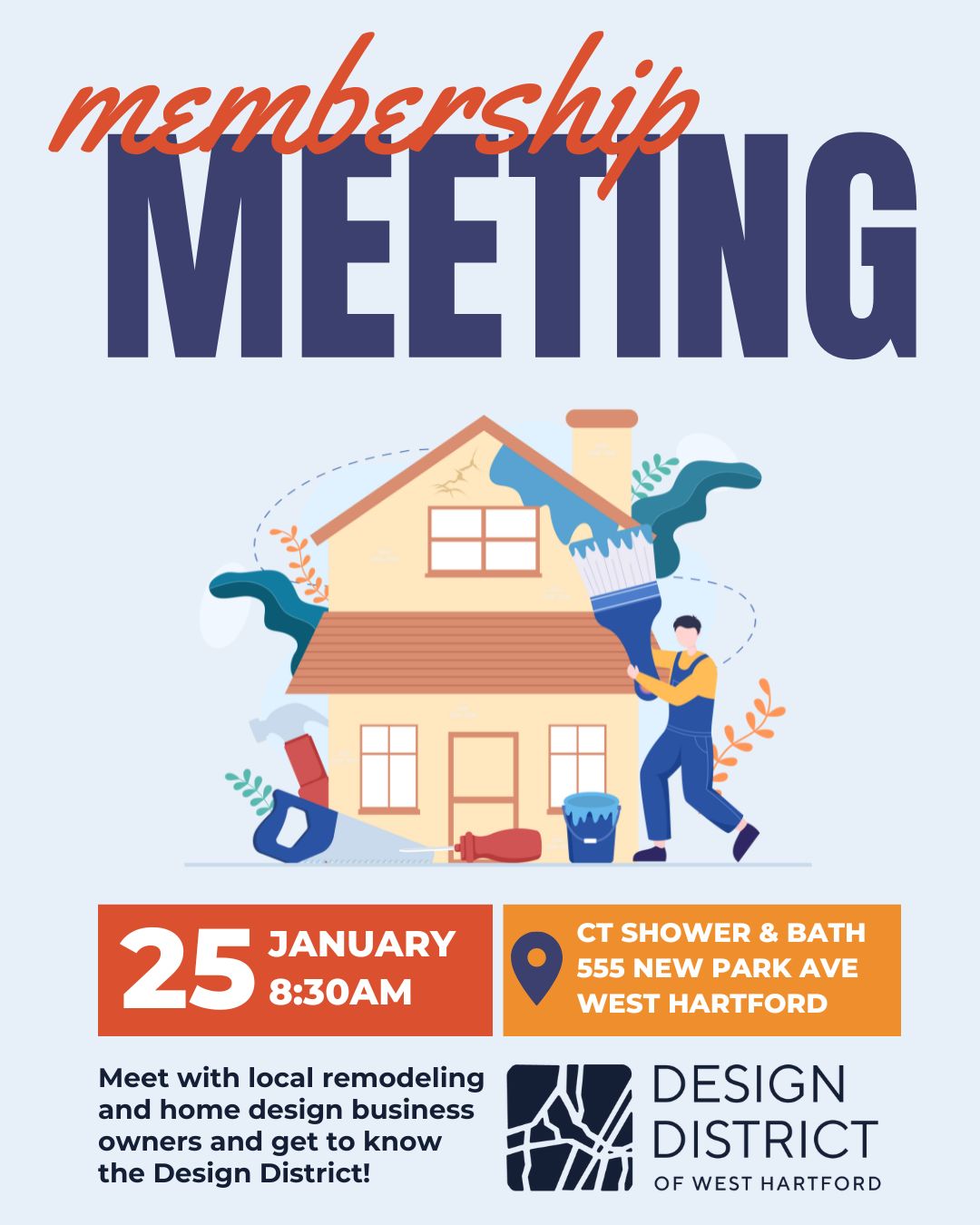 DD Membership Meeting Flyer