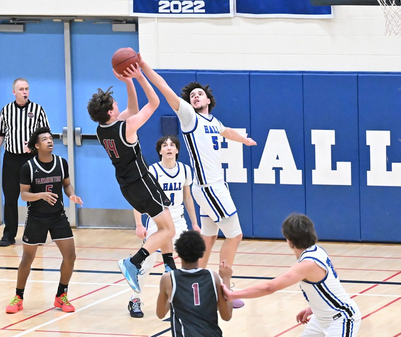 Photos: Hall vs. Farmington Boys Basketball - We-Ha | West Hartford News