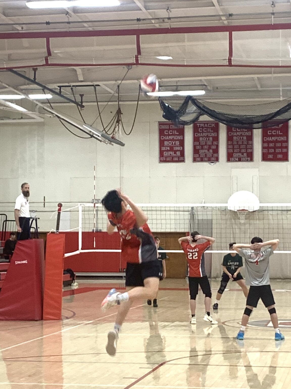 Conard Sweeps Enfield Volleyball on Senior Night WeHa West