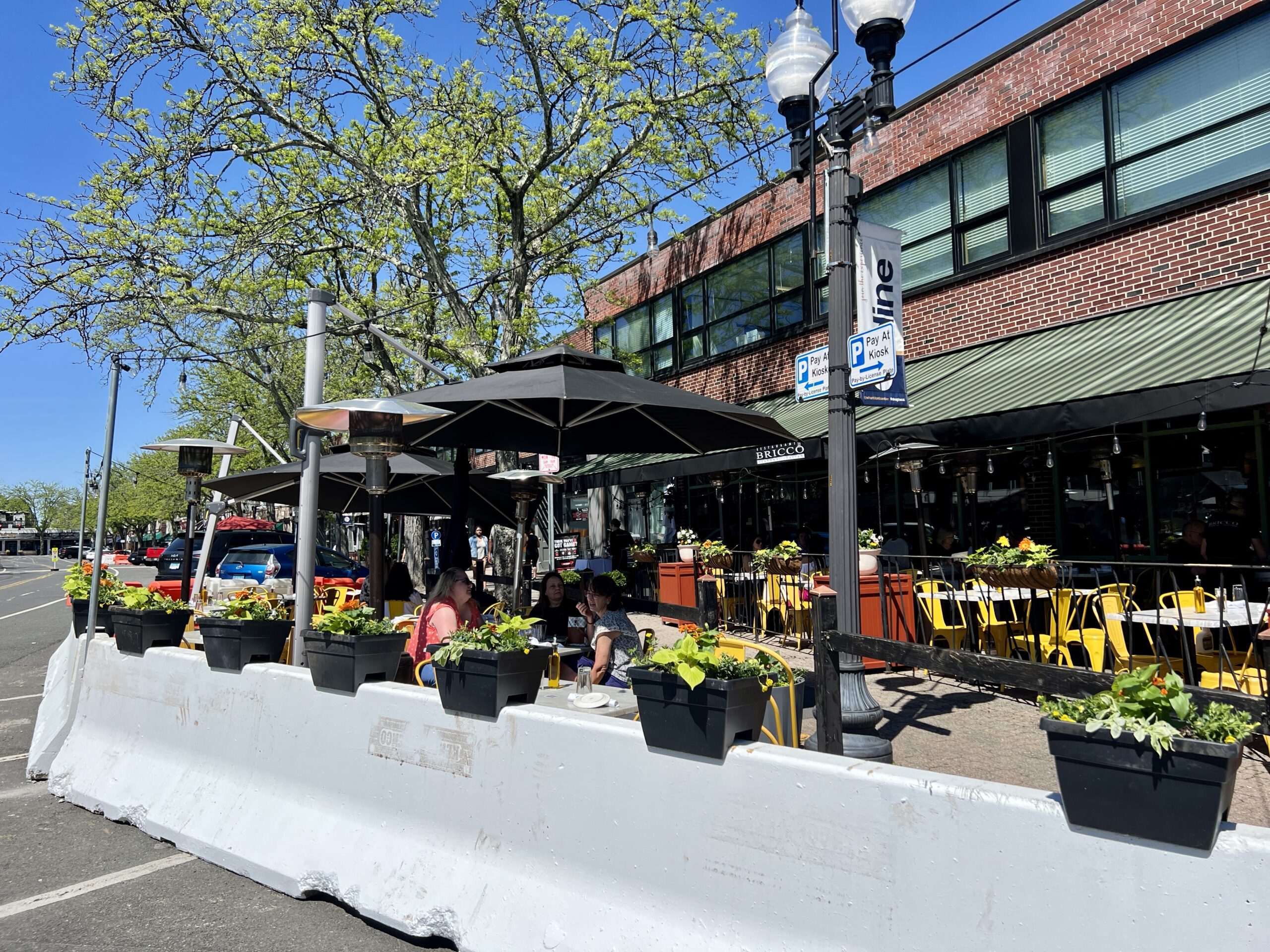 outdoor dining 2024 bricco lasalle WeHa West Hartford News