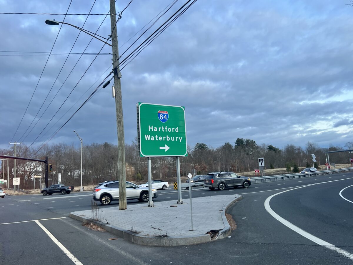 Wrong Way Detection System Being Installed at I-84 Exit in West ...